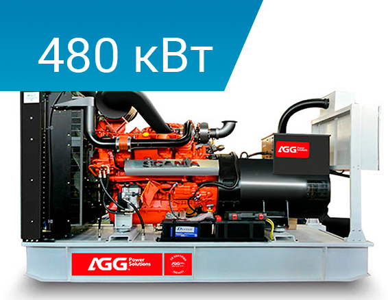 Дизельный генератор AGG Power S660E5 Stamford